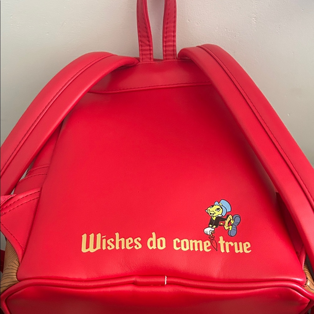Disney LoungeFly Pinocchio Character Backpack - Picture 7 of 9